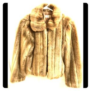 Ann Taylor LOFT Faux Fur Jacket